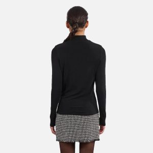 TOP MANCHES LONGUES BLACK - Image 2