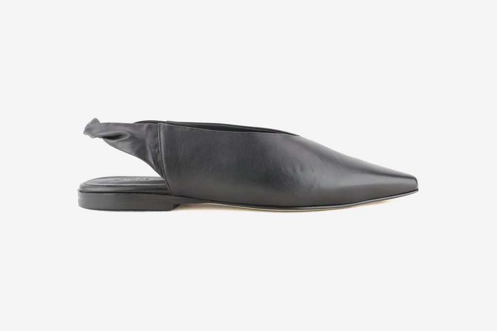 KORN SLING BACK BLACK
