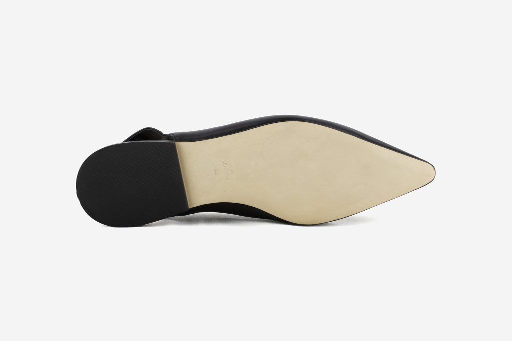 KORN SLING BACK BLACK