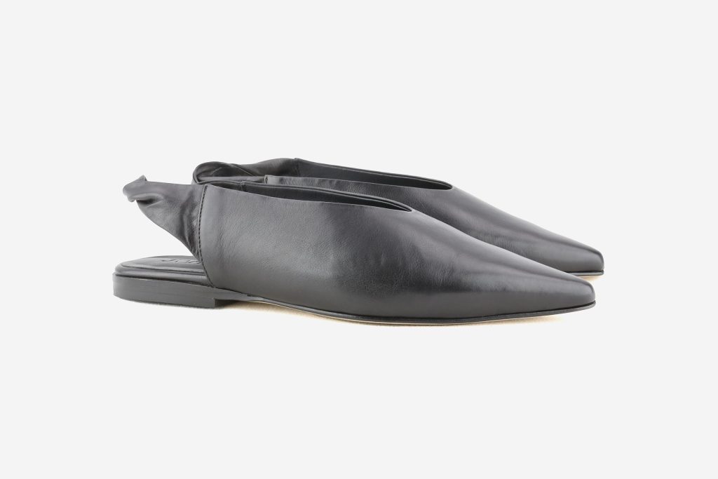 KORN SLING BACK BLACK