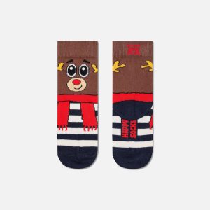 KIDS REINDEER SOCKS - Image 2