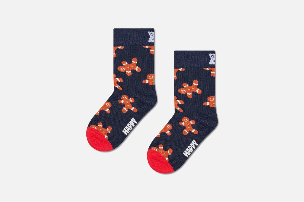 KIDS GINGERBREAD MAN SOCKS