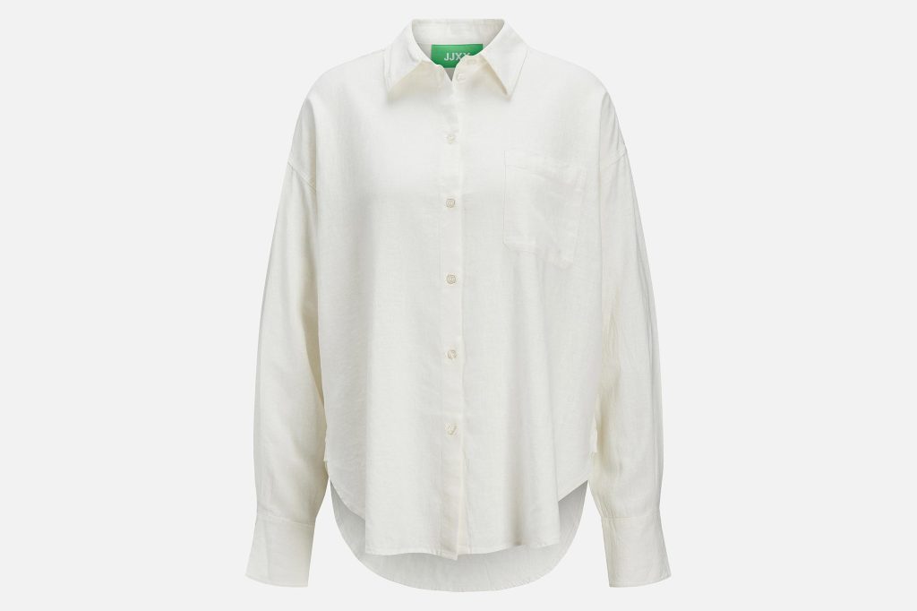 JAMIE BREEZE SHIRT BLANC