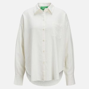 JAMIE BREEZE SHIRT BLANC – Image 1