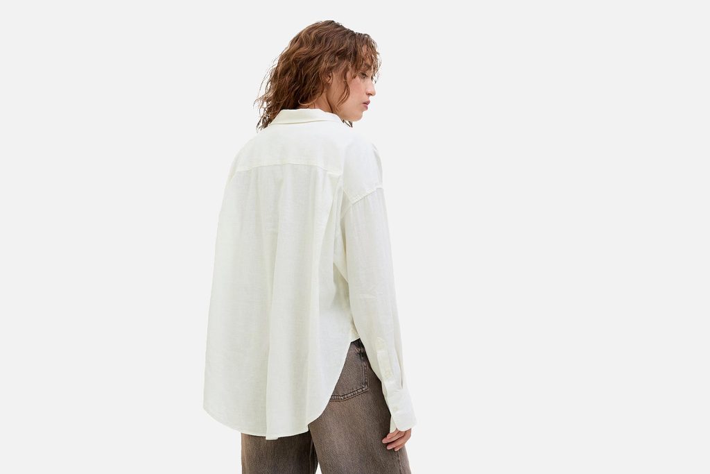 JAMIE BREEZE SHIRT BLANC
