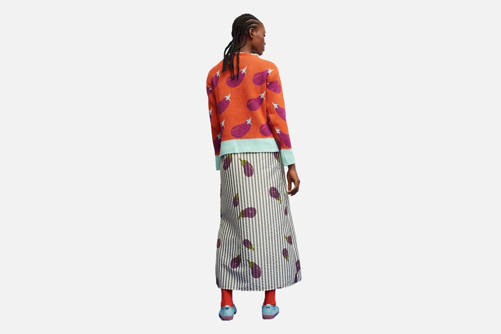 PULL MELANZANE TERRACOTTA