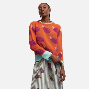 PULL MELANZANE TERRACOTTA – Image 4