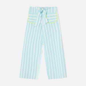 PANTALON LAZO RAYE AQUA – Image 1