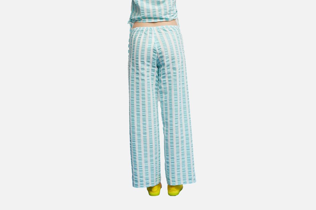 PANTALON LAZO RAYE AQUA