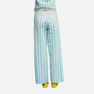 PANTALON LAZO RAYE AQUA – Image 4