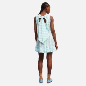 DRESS COCOMERO RAYE AUBERGINE – Image 4