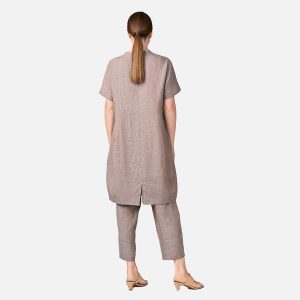 ROBE VANINA BROWN MIX - Image 2