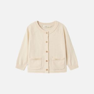 NORD WOOL CARDIGAN DOVE - Image 1