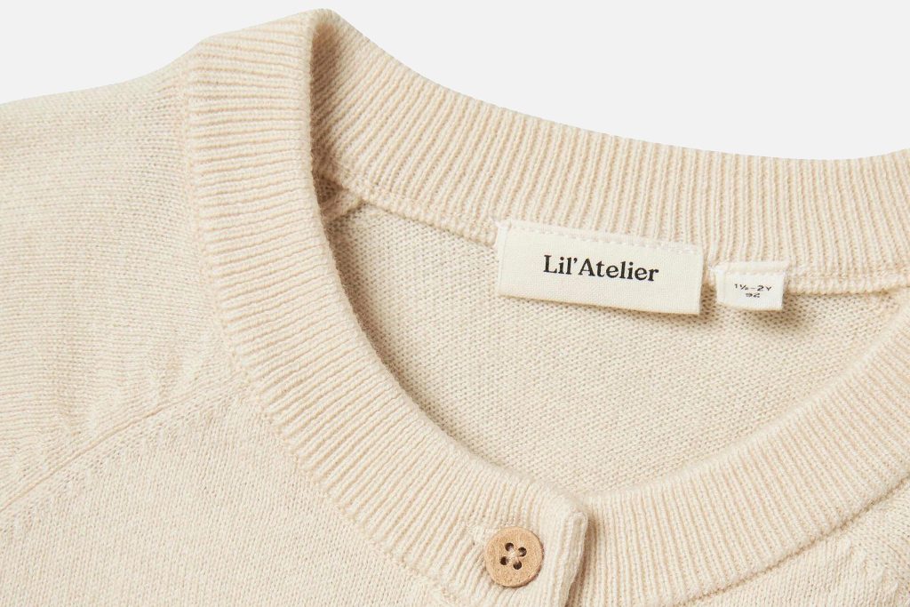 NORD WOOL CARDIGAN DOVE