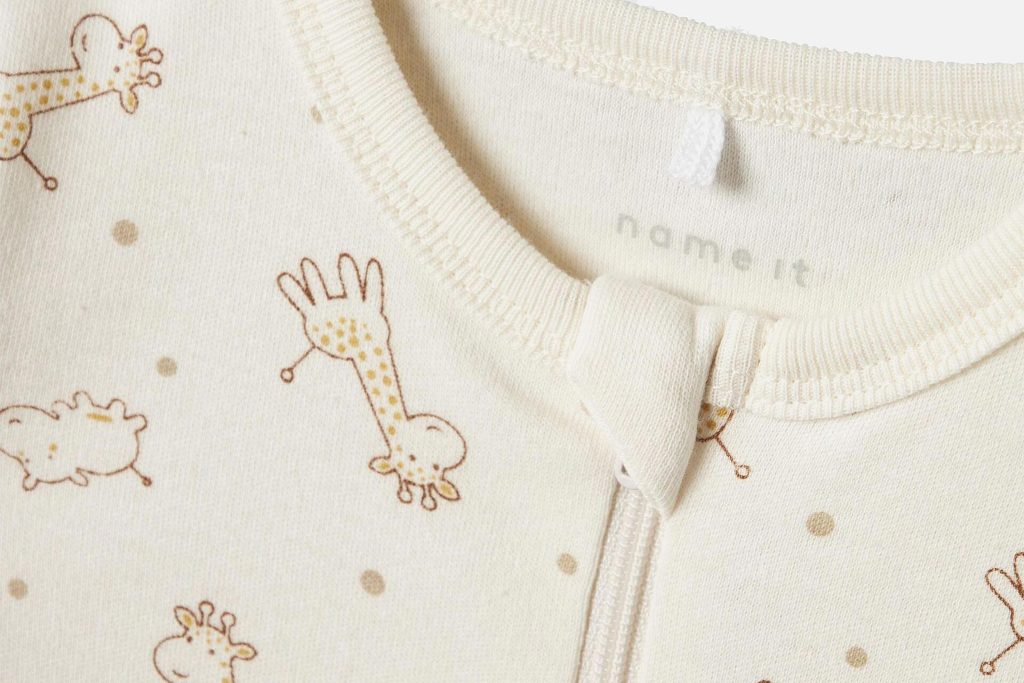 NIGHTSUIT X2 ZIP GIRAFE BEIGE