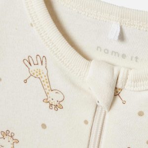 NIGHTSUIT X2 ZIP GIRAFE BEIGE – Image 3