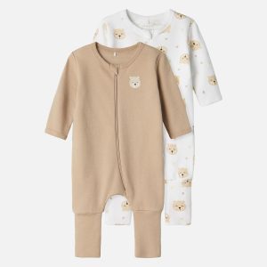 NIGHTSUIT X2 TEDDY BEAR - Image 1