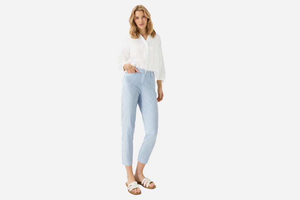 MARA S LIGHT BLUE STRIPES