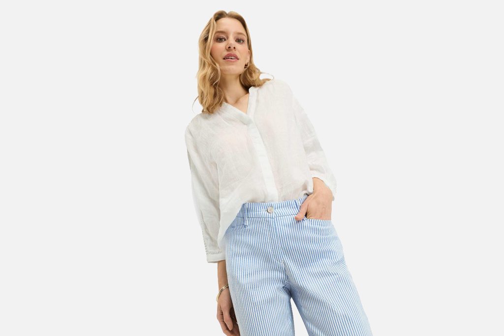 MARA S LIGHT BLUE STRIPES