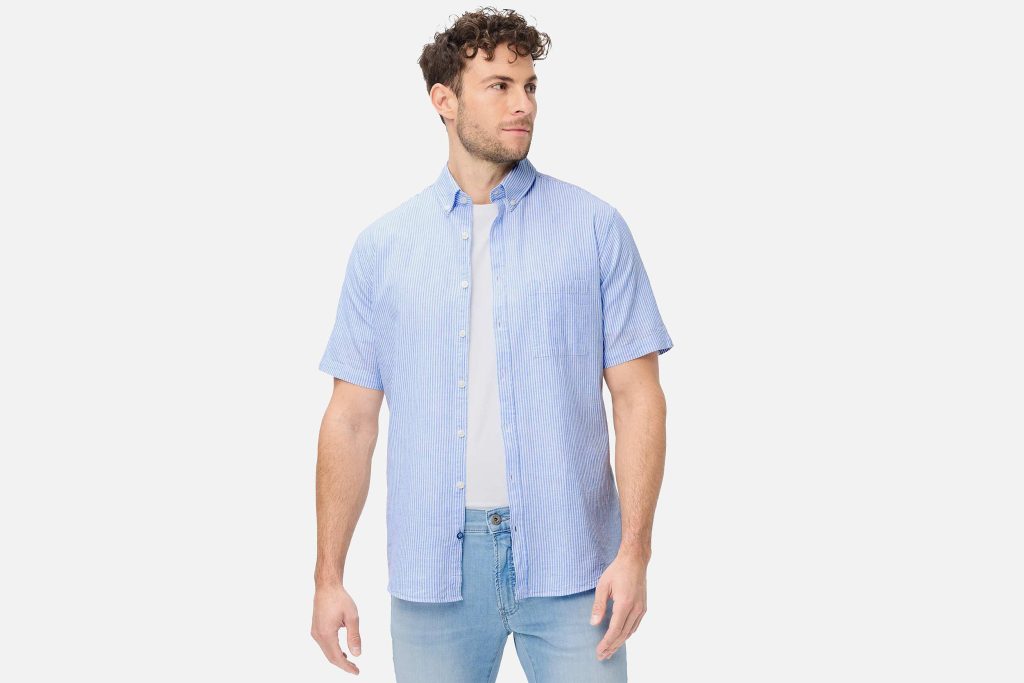 DAN S LIGHT BLUE STRIPES