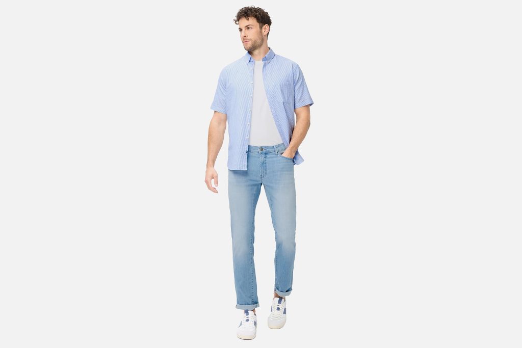 DAN S LIGHT BLUE STRIPES