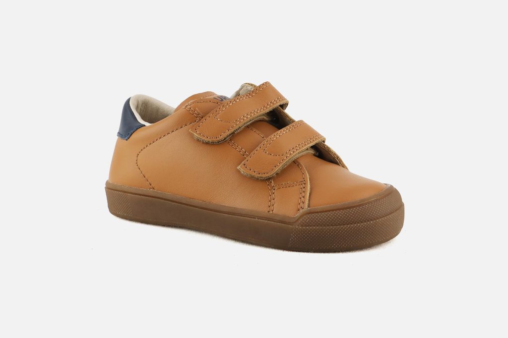 LEO SCRATCH COGNAC NAVY