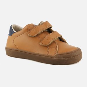LEO SCRATCH COGNAC NAVY – Image 2