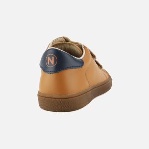 LEO SCRATCH COGNAC NAVY – Image 3