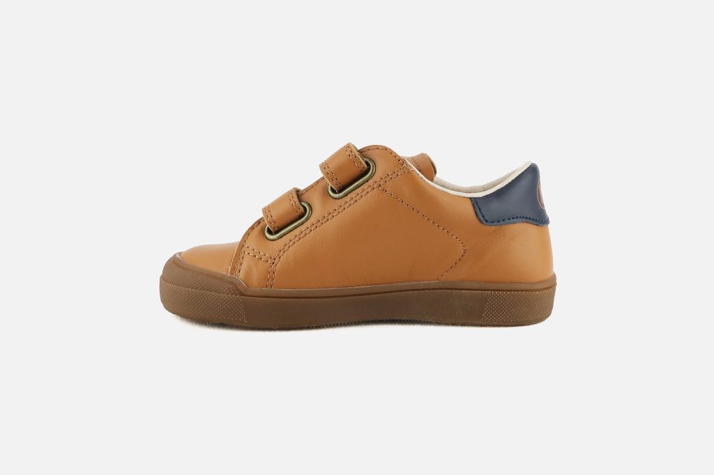 LEO SCRATCH COGNAC NAVY
