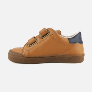 LEO SCRATCH COGNAC NAVY – Image 4