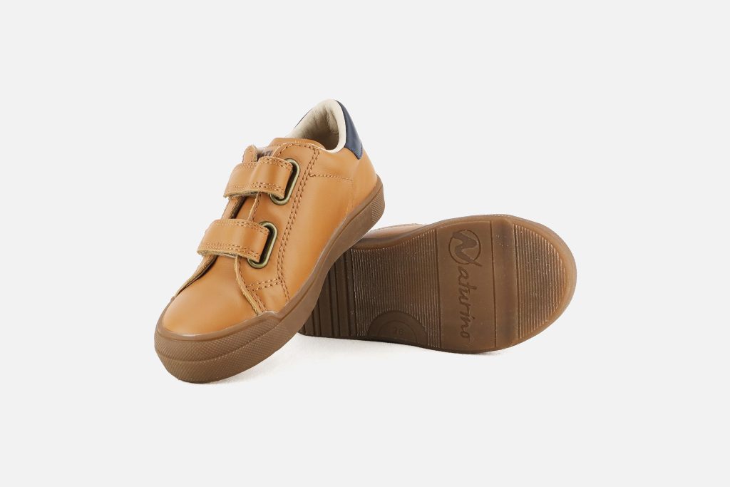 LEO SCRATCH COGNAC NAVY