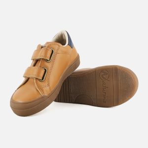 LEO SCRATCH COGNAC NAVY – Image 5