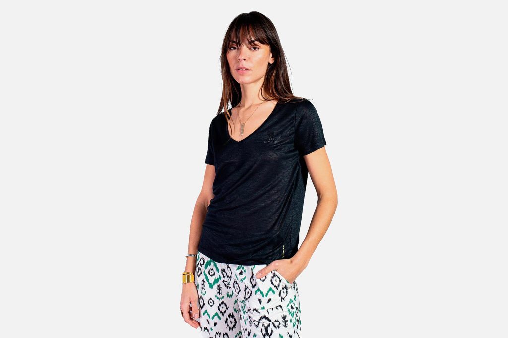 TSHIRT BRUNILDE NOIR
