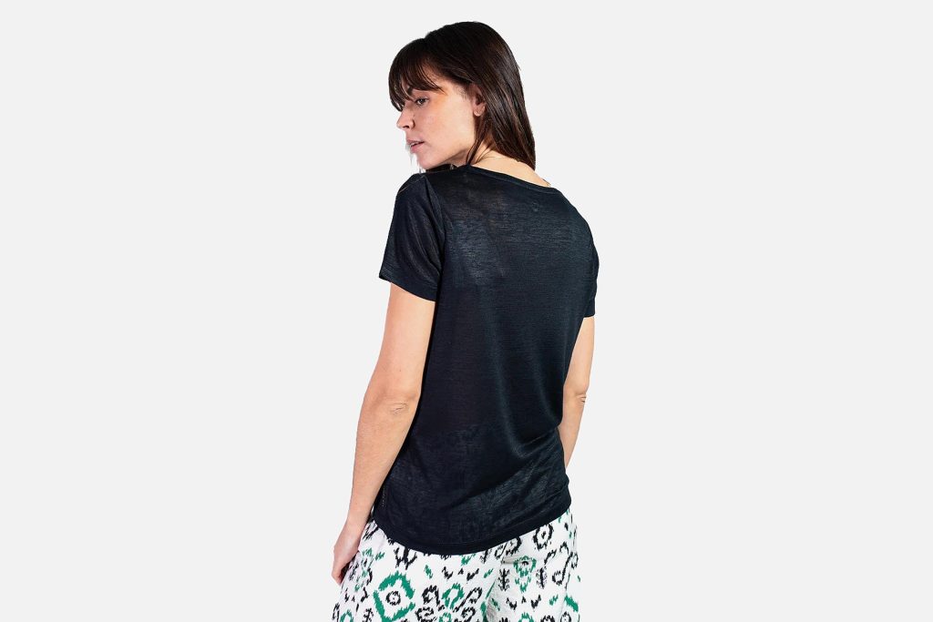 TSHIRT BRUNILDE NOIR