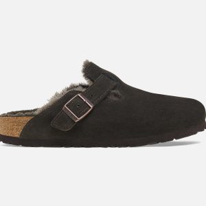 BOSTON SUEDE SHEARLING MOCCA – Image 1