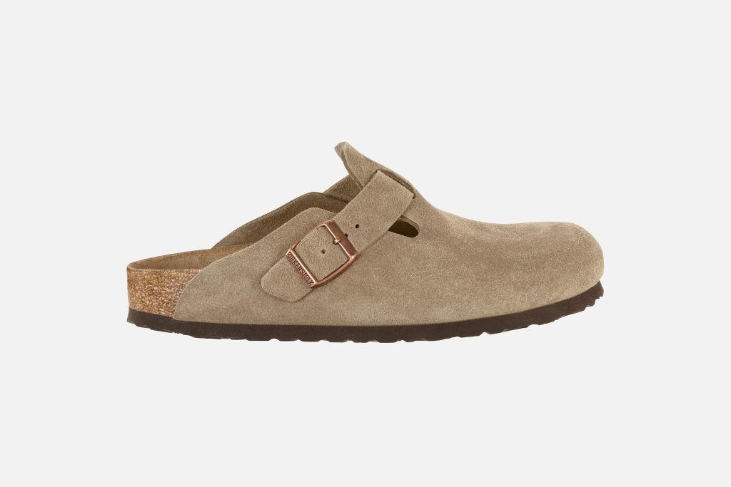 BOSTON SUEDE TAUPE NARROW