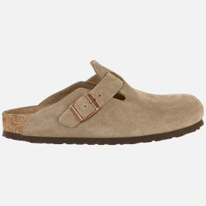 BOSTON SUEDE TAUPE NARROW - Image 1