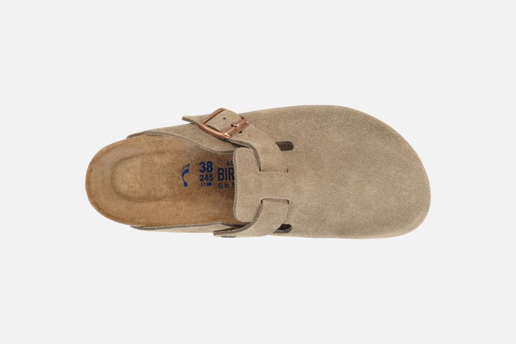 BOSTON SUEDE TAUPE NARROW