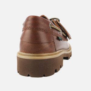 CLEYHILL BOAT BROWN LEATHER – Image 3