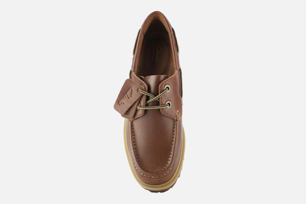 CLEYHILL BOAT BROWN LEATHER