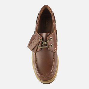 CLEYHILL BOAT BROWN LEATHER – Image 6