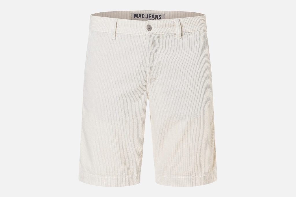LIAM BERMUDA WHITE CORDUROY
