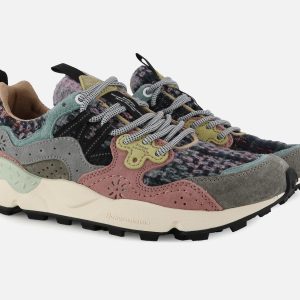 YAMANO 3 CHECK GREY PURPLE MULTI - Image 6