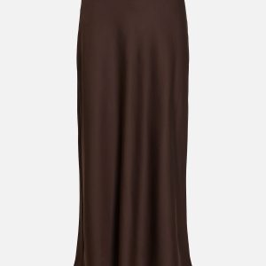 VIELLETTE HW MIDI SKIRT COFFEE BEAN – Image 1