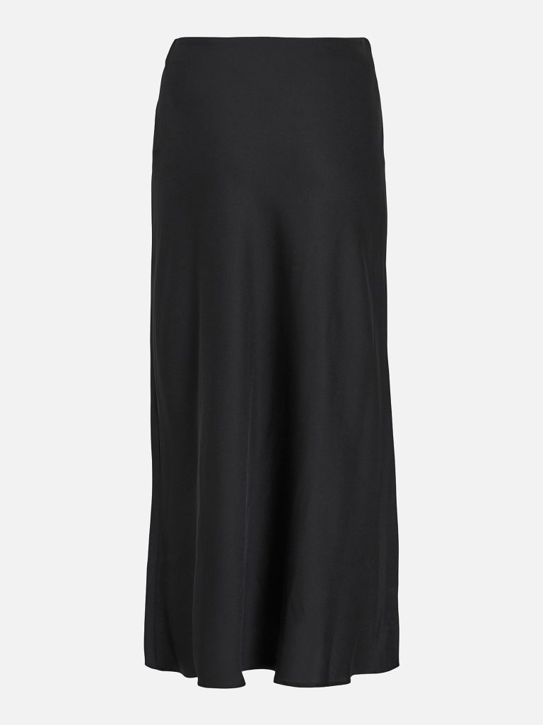 VIELLETTE HW MIDI SKIRT BLACK