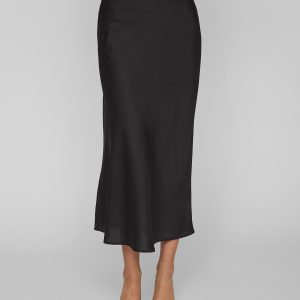 VIELLETTE HW MIDI SKIRT BLACK – Image 5