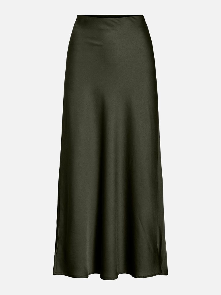 VIELLETTE HW MIDI SKIRT FOREST