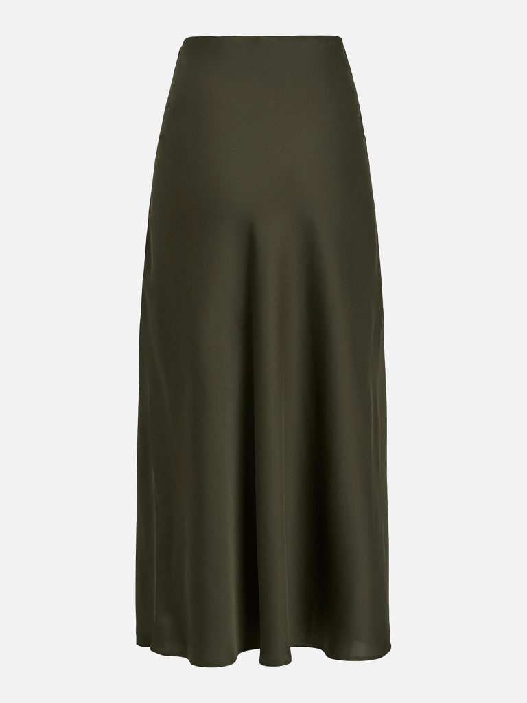 VIELLETTE HW MIDI SKIRT FOREST