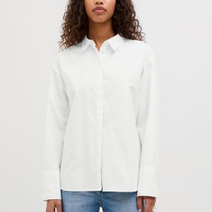 JXCARO POPLIN LS RLX SHIRT NOOS BLANC – Image 5