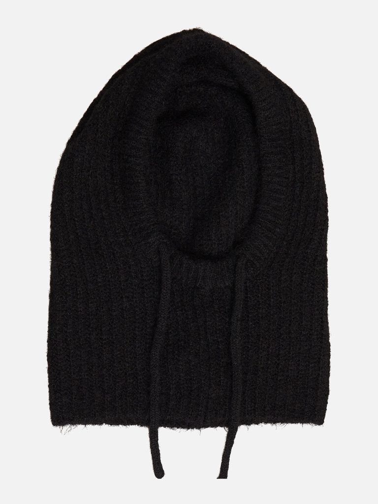 OBJMILU KNIT BALACLAVA BLACK